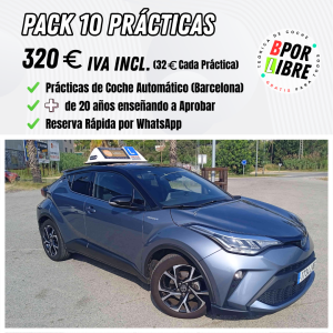 prácticas autoescuela en Barcelona